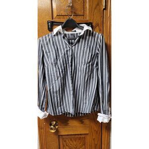 Autograph New York Lady's Blouse Size M 100% cotton